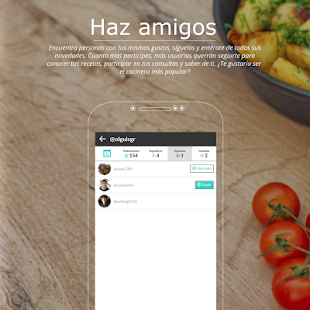 Recetas de cocina gratis – Tu comunidad de cocina Screenshot