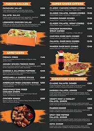 Doner & Gyros menu 2