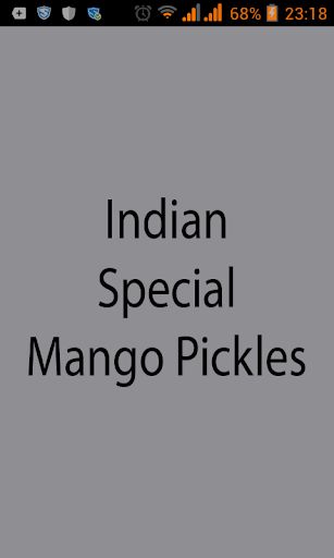 Indian Special Mango Pickles