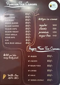 Thanco's Natural Ice Cream menu 6