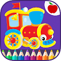 Trains & Locomotives Coloring 