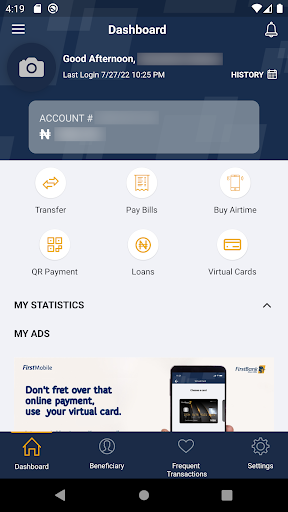 Screenshot FirstMobile