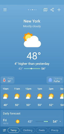 Screenshot Weather & Clima - Weather App