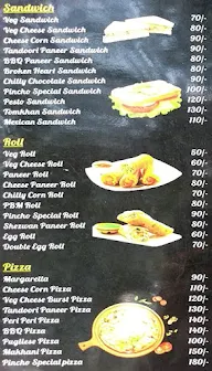 The Pincho menu 1