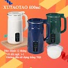 Máy Làm Sữa Hạt Mini Xutaotao 800Ml Đủ Cho 1 - 3 Người, Máy Nấu Sữa Hạt Đậu Nành, Nấu Cháo Cho Bé, Máy Xay Hạt Đa Năng.