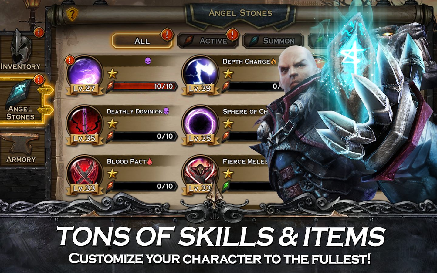  Angel Stone RPG: captura de tela 