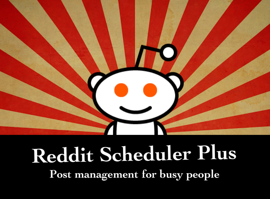 Reddit Scheduler Plus Preview image 1