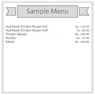 Dilli Biryani Centre menu 1