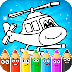 Cover Image of Download Coloring pages for children : transport 1.0.6 APK