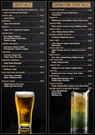 Shandys The Beer Cocktail Hub menu 2