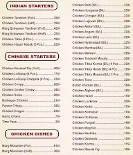 Cafe Sagar Restaurant menu 3