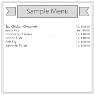 Kwality Food Corner menu 1