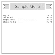 Jahan's Roll menu 1