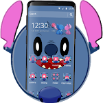 Cover Image of Baixar Cute Blue Devil Cartoon Theme🐨 1.1.1 APK