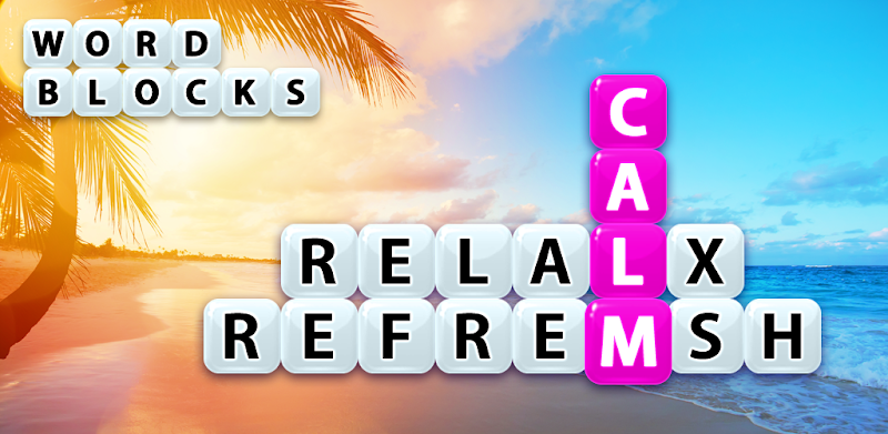 Word Blocks : Relax with Words