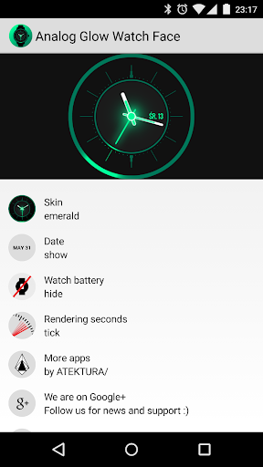 免費下載個人化APP|Analog Glow Watch Face app開箱文|APP開箱王