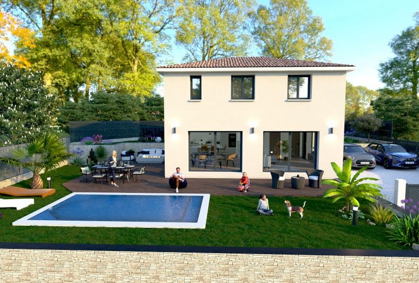  Vente Terrain + Maison - Terrain : 500m² - Maison : 102m² à Grasse (06130) 