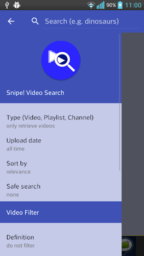 Snipe YouTube videos finder