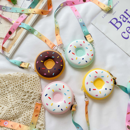 Title 6, Childrens Bag New Baby Messenger Bag Donut Cut...