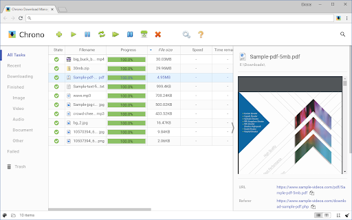 Chrono Download Manager