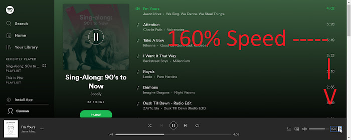 Spotify Playback Speed Access marquee promo image