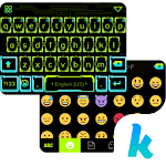 Cover Image of Download Neon Light Emoji Kika Keyboard 13.0 APK