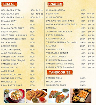 JBR Foods menu 1
