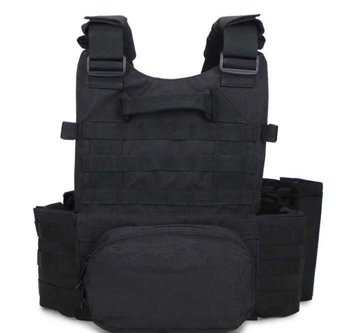 Kamizelka Taktyczna Wojskowa Myśliwska Plate Carrier Ochrona i Wygoda do Polowań i Operacji Taktycznych Regulowana i Wytrzymała