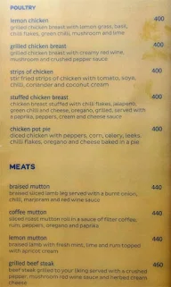 Gossip Fusion Bistro menu 8