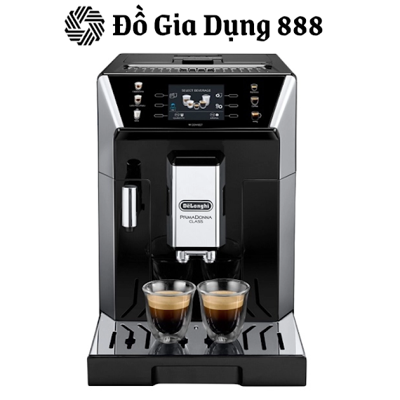 Máy Pha Cà Phê Delonghi Primadonna Ecam 550.65 Sb, Máy Pha Cafe, Dung Tích 2L, Coffee Machine, Nhập Đức, Bh 12 Tháng