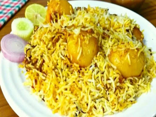 Dum Aloo Biryani