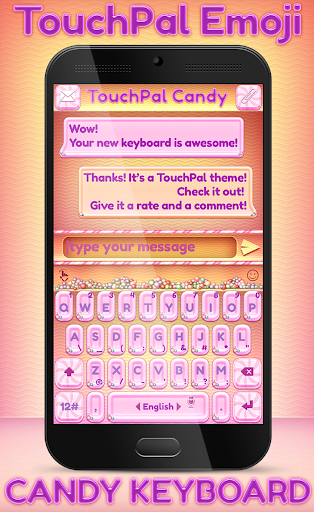 TouchPal Emoji Candy Theme