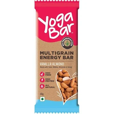 Yoga Bar Multigrain Energy Bar - Vanilla Almond