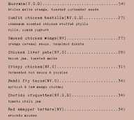 The Outpost By Sly Granny menu 2