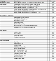 Butter Chicken Factory menu 6