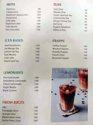 Kaze Coffee menu 3