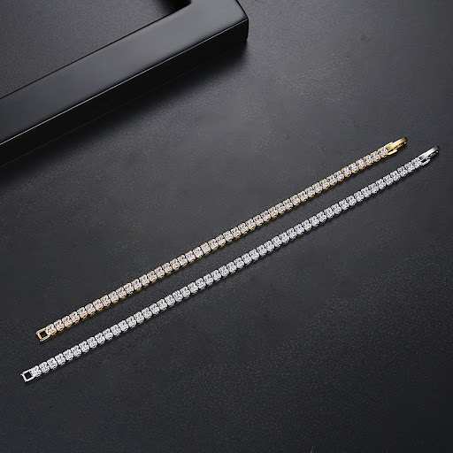 Title 7, New Fashion Simple Tennis Bracelet For Women Ev...