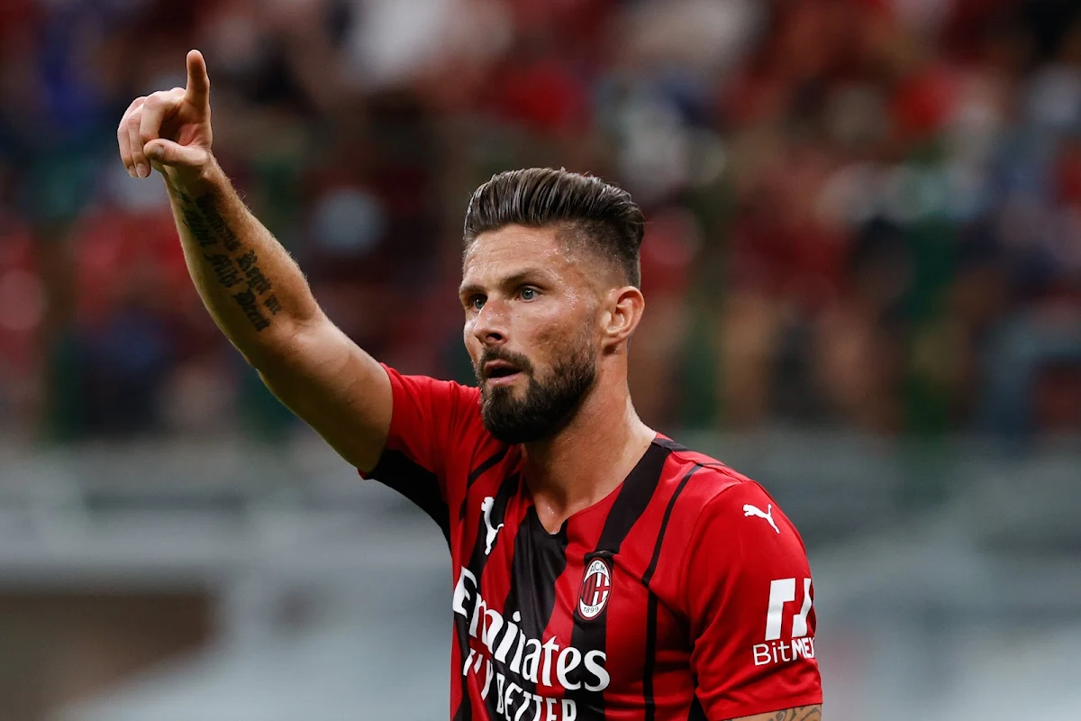 Giroud évoque sa 'cohabitation' avec Zlatan au Milan : "Il ne m'a pas fait peur"