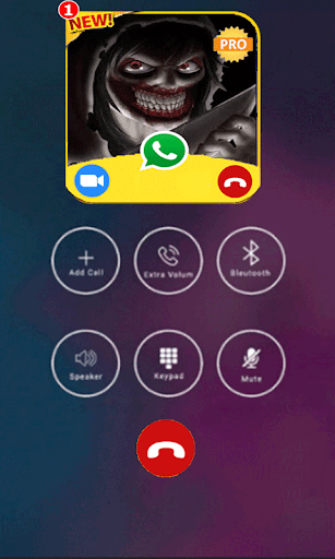 Jeff the Killer fake call simulator