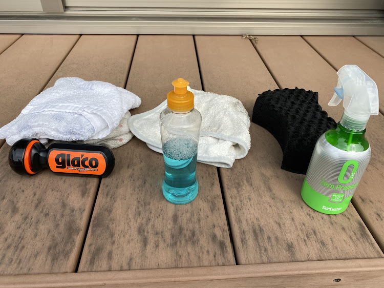 RX-7のFD3S・カローラフィールダー・洗車後パシャリ・食器洗剤でに関するカスタム事例の投稿画像3枚目