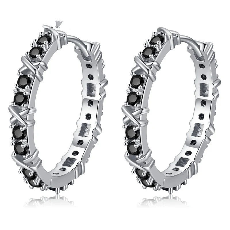 Title 4, Boucles doreilles en cuivre pour femmes avec z...