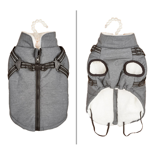 Title 4, Dog Clothes Vest Cotton Coat Warm And Reflectiv...