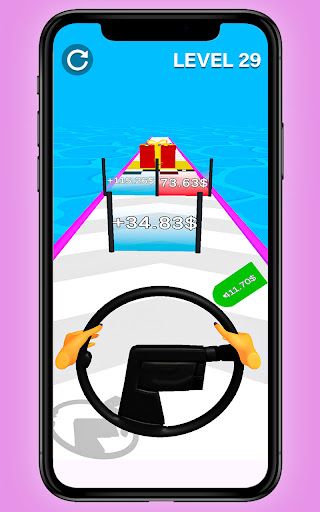 Screenshot Steering Evolve! Wheel Rush 3D