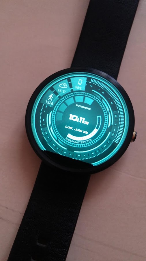 Futuristic GUI Watch Face - Android Apps on Google Play