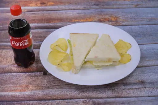 Cheese Sandwich With Soft Drink (250 Ml)