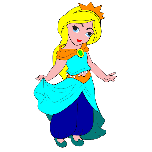 PRINCESS COLORING