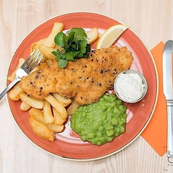 Gluten-Free Fish & Chips at Cod & Waffle