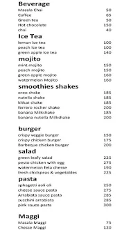 Cafe Bonjour menu 1