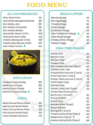 Chaiffee Cafe X Fun Hats menu 4