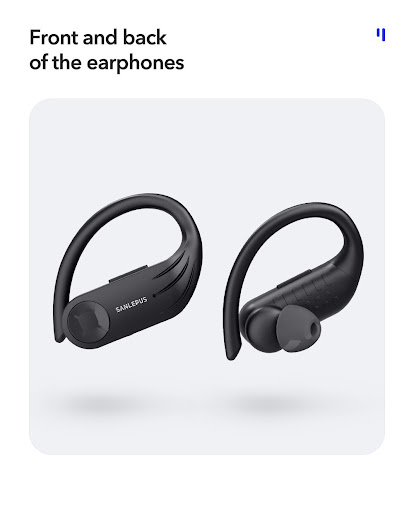 Title 16, Waterproof wireless sports Bluetooth headset fo...